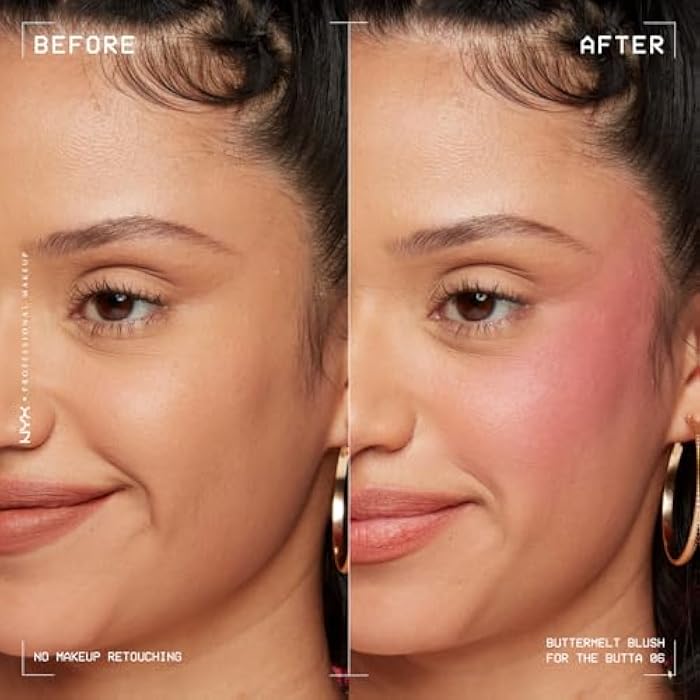 Nyx Professional Makeup, Buttermelt Blush, Blush, Tone For The Butta (Pink) - Image 3